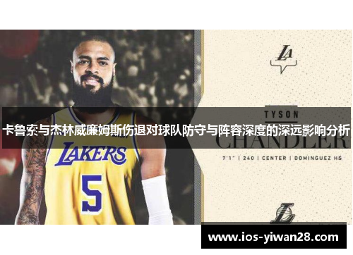 卡鲁索与杰林威廉姆斯伤退对球队防守与阵容深度的深远影响分析
