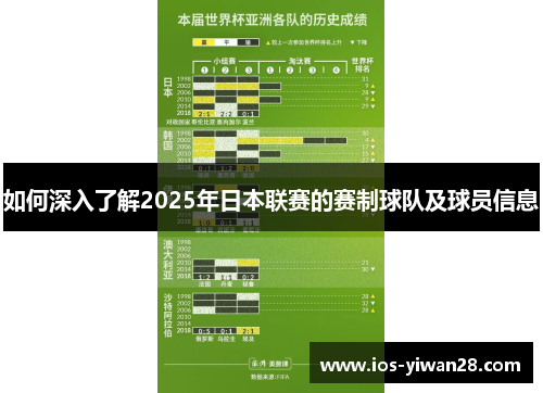 如何深入了解2025年日本联赛的赛制球队及球员信息